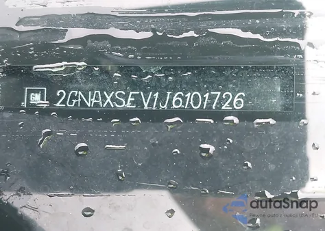 2018 Chevrolet Equinox Lt из США, поврежденный, VIN 2GNAXSEV1J6101726